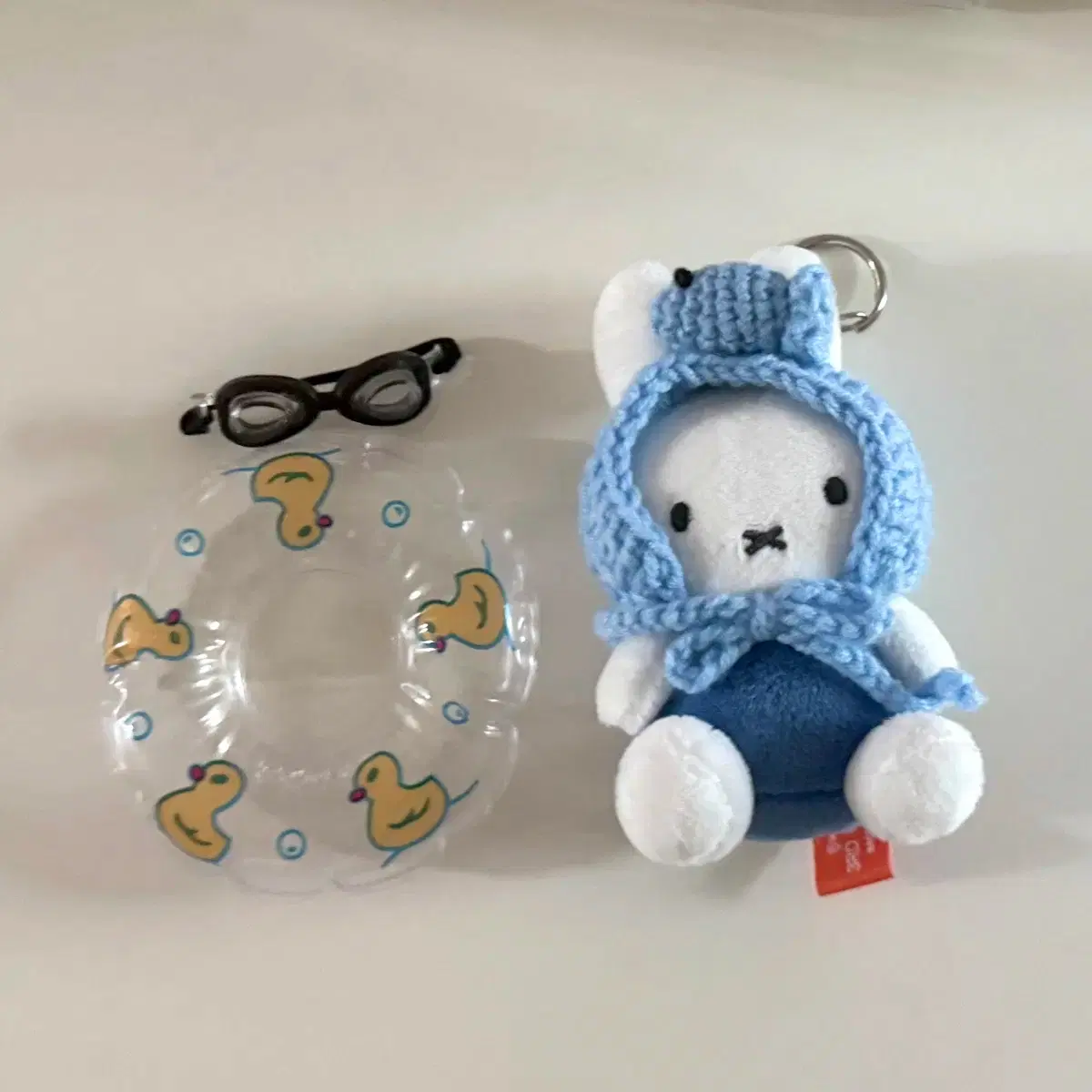 済州島限定ミッフィーキーリング (チューブ、ゴーグルセット)